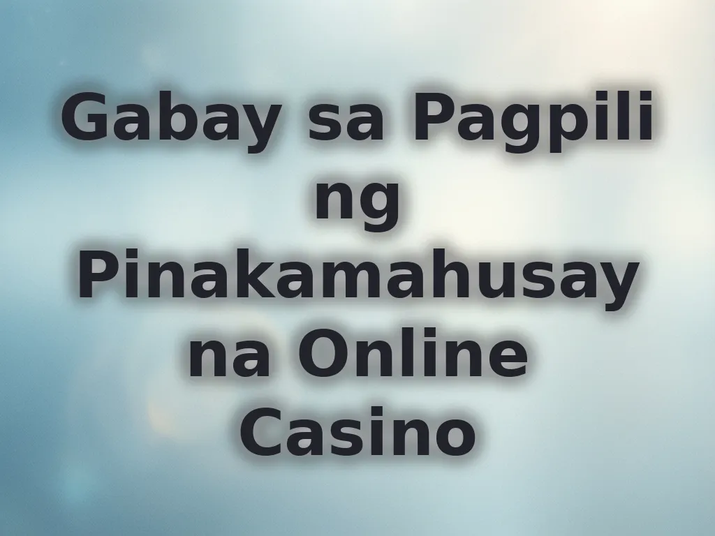 Casino guide
